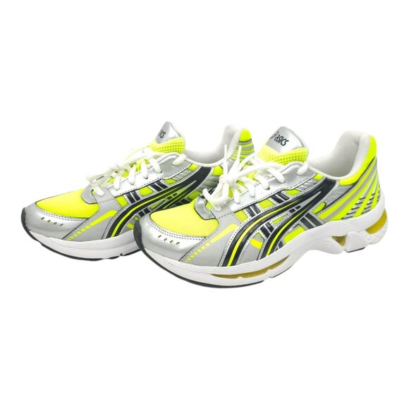 Asics GEL KYRIOS Running Shoes Mens 8 Safety Yellow Black Sneakers 1021A335 - Picture 1 of 16